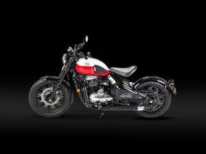 JAWA 350 42 BOBBER - BIAŁO-CZERWONA