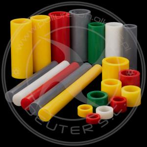 [WYPRZEDAŻ] Żółty pręt poliuretanowy - Ø25x19mm - 1szt.