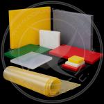 [WYPRZEDAŻ] Żółta płyta poliuretanowa - 80x330x74mm - 1szt.