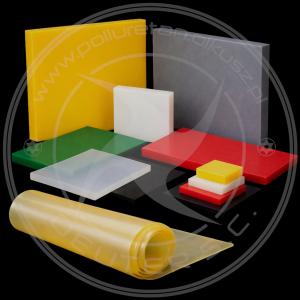 [WYPRZEDAŻ] Żółta płyta poliuretanowa - 80x330x74mm - 1szt.