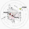 Tuleja zawieszenia mostu - przednia - BMW 3 E46