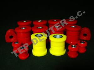 Komplet tulei zawieszenia tylnego - OPEL FRONTERA B - 16szt.