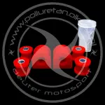 Komplet tulei tylnego stabilizatora - HONDA ACCORD IV - 6szt.