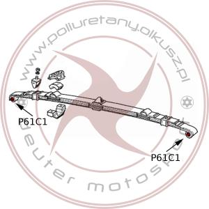 Tuleja resora przedniego - FIAT 126p - 1szt.