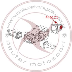 Tylna tuleja tylnego dyferencjału - AUDI 80 B3/B4 QUATTRO - 1szt.