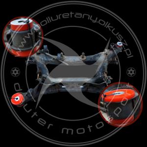 Tuleje tylnej belki/sanek - LEXUS IS 200 / 300 - 4szt.