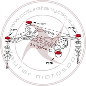 Tuleja belki tylnej - AUDI A8 / S8 D2 - 1szt.