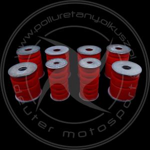 Poduszki ramy - TOYOTA LAND CRUISER 120 - 8szt.