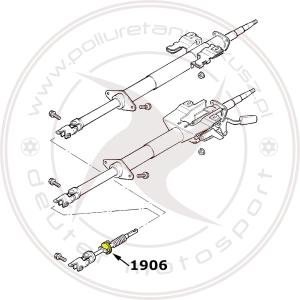 Przegub elastyczny krzyżaka kolumny kierowniczej - OPEL FRONTERA B - 1szt.