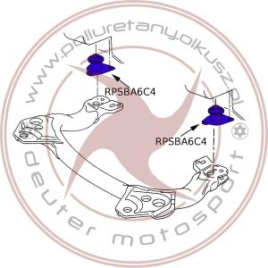 Regeneracja tylnych poduszek przednich sanek - AUDI - 2szt.