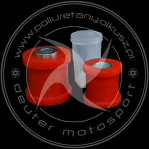 Tuleje wahacza tylnego poprzecznego (z mocowaniem amortyzatora) - MAZDA 626 GD - 2szt.